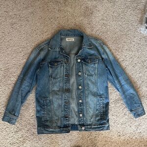 Madewell Oversize Denim Jacket Size XS EUC